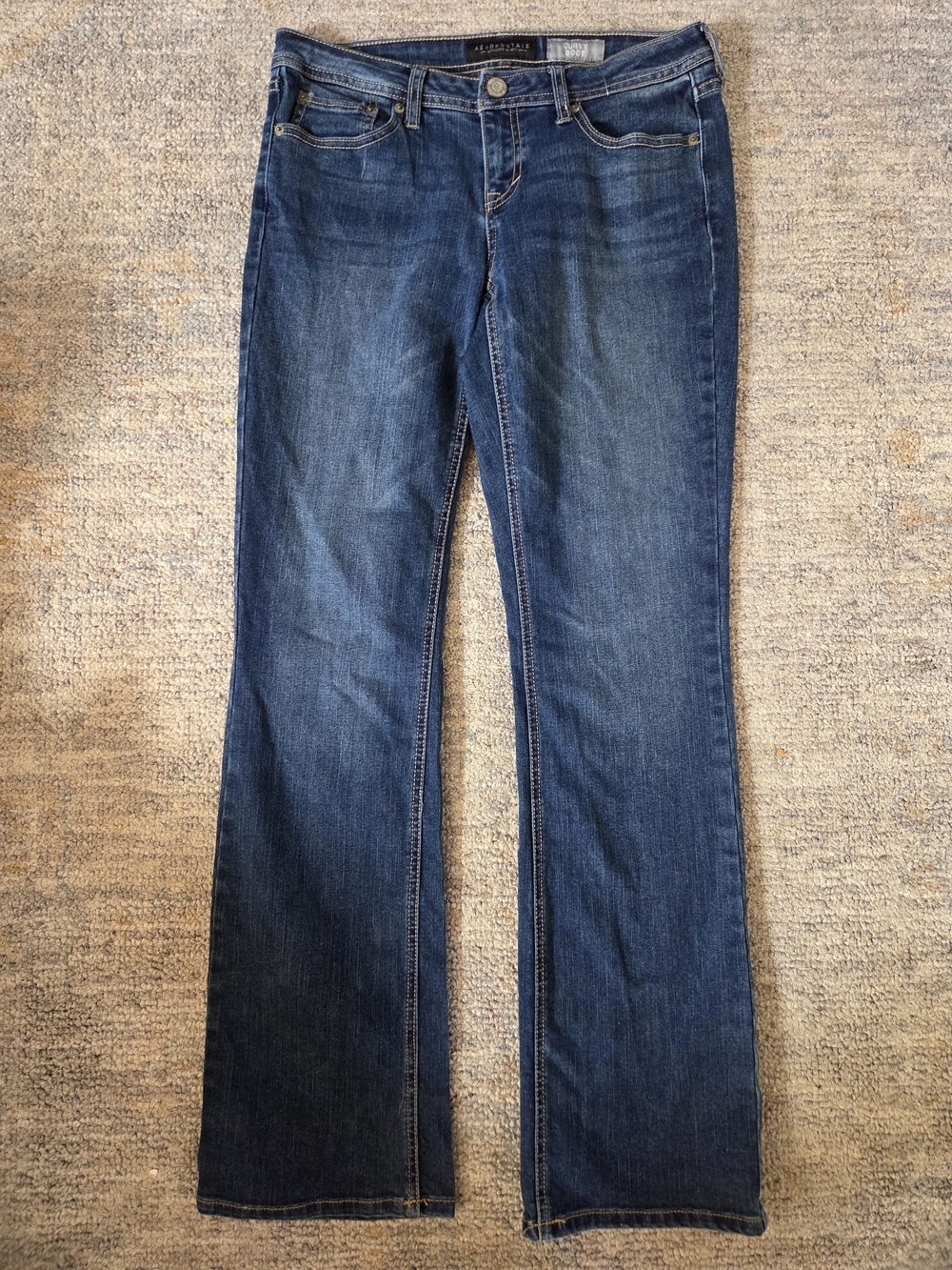 Aeropostale Women's Dark Blue Bootcut Jeans